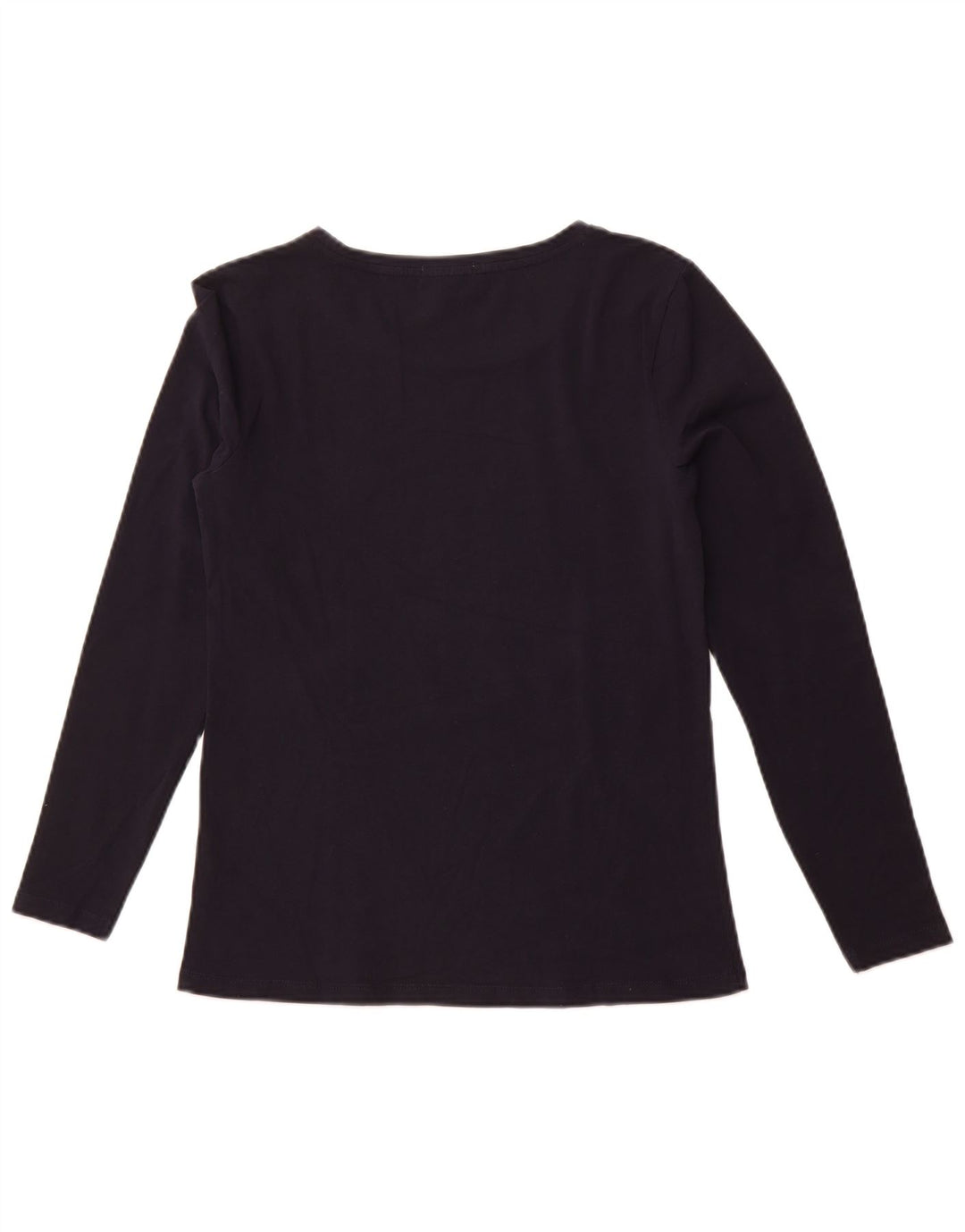 BARBOUR Top gráfico para mujer manga larga UK 10 Small Azul marino Navidad