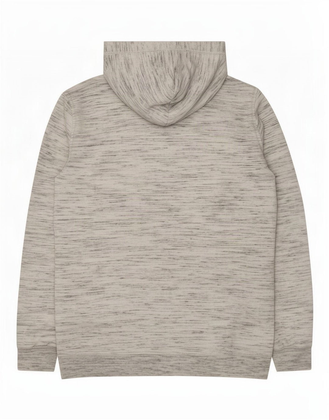 Champion Sudadera con capucha y cremallera para hombre Poliéster moteado blanco mediano