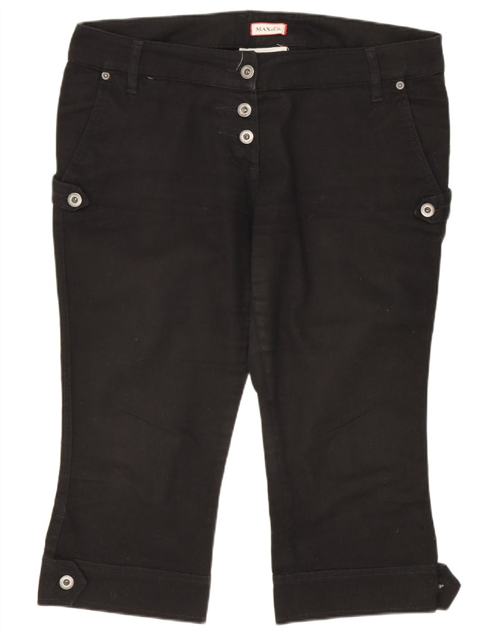 Max & Co. Bermudas para mujer UK 14 Large W36 Negro