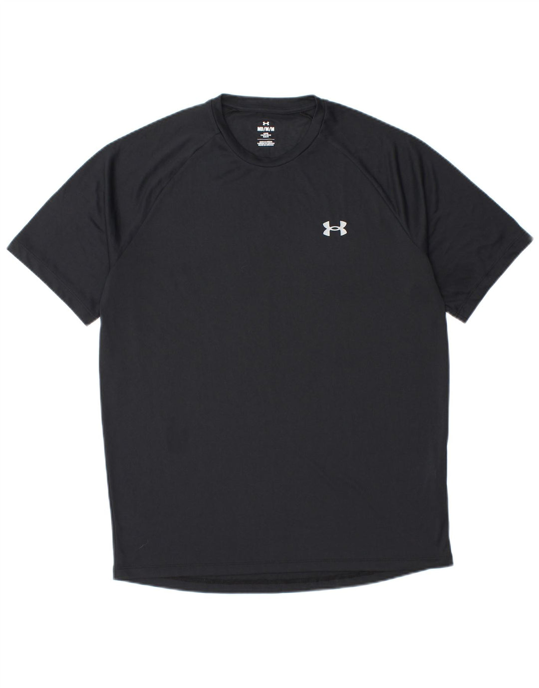 UNDER ARMOUR Camiseta gráfica para hombre Top mediano negro