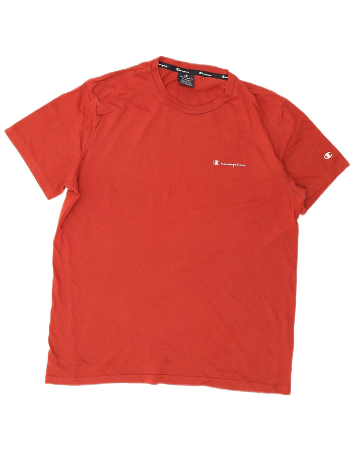 CHAMPION Camiseta Hombre Top XL Algodón Rojo
