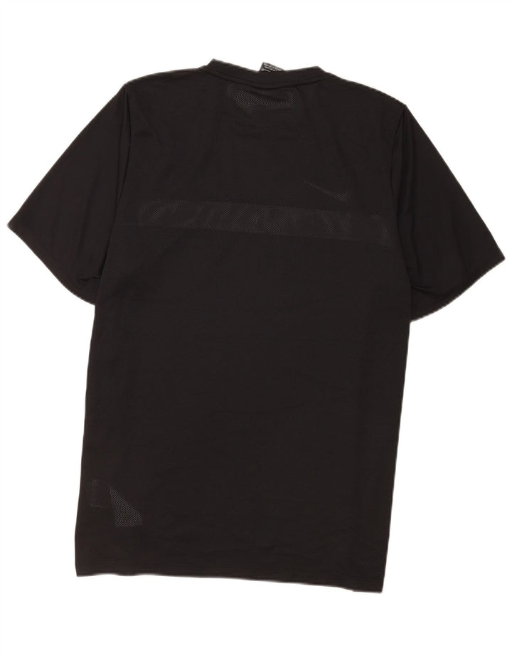 Nike Camiseta Dri Fit para hombre Top XL Negro Colorblock Poliéster