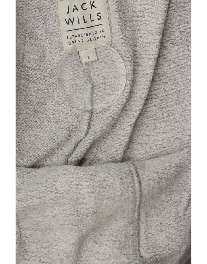 Jack Wills Pantalones De Chándal Con Gráfico Para Hombre Algodón Gris Grande
