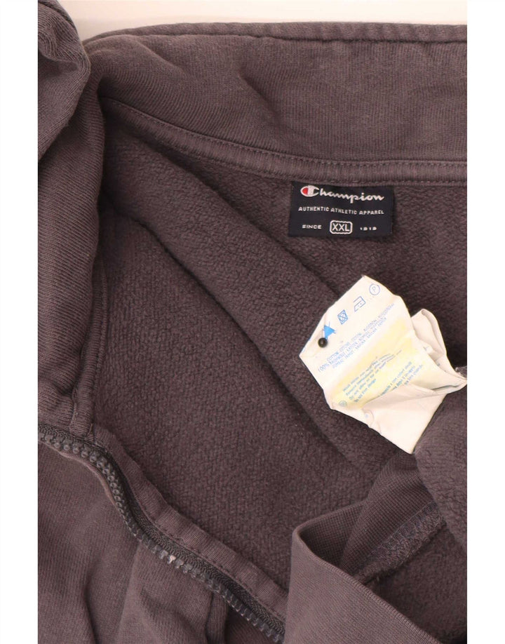Champion Chaqueta de chándal gráfica para hombre 2XL Algodón gris