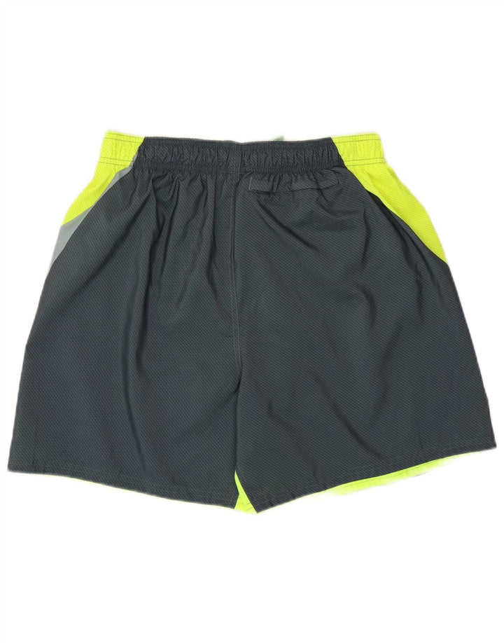 Nike Bañador con gráfico y diseño colour block en verde grande para hombre