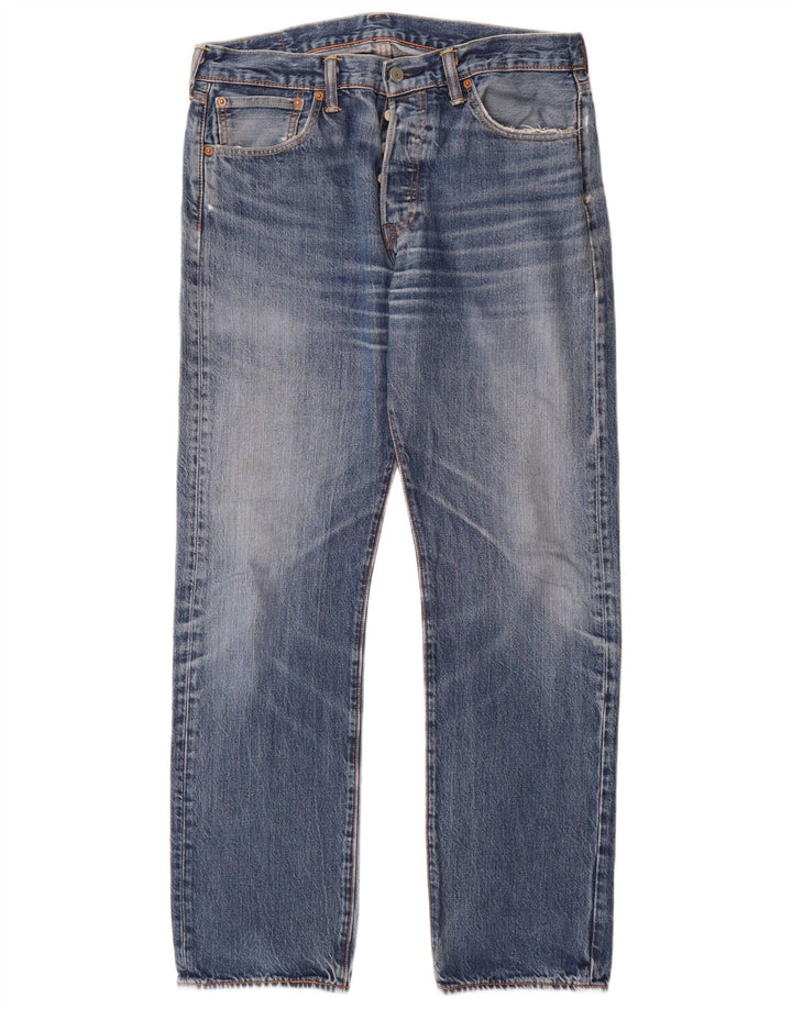 Levi's Hombre 501 Vaqueros Rectos W33 L32 Azul