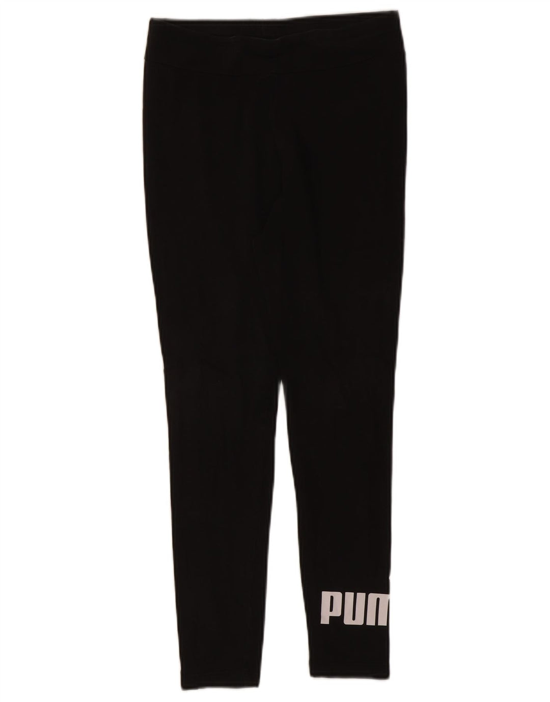 Puma Leggings gráficos para mujer UK 44 Mediano Algodón negro