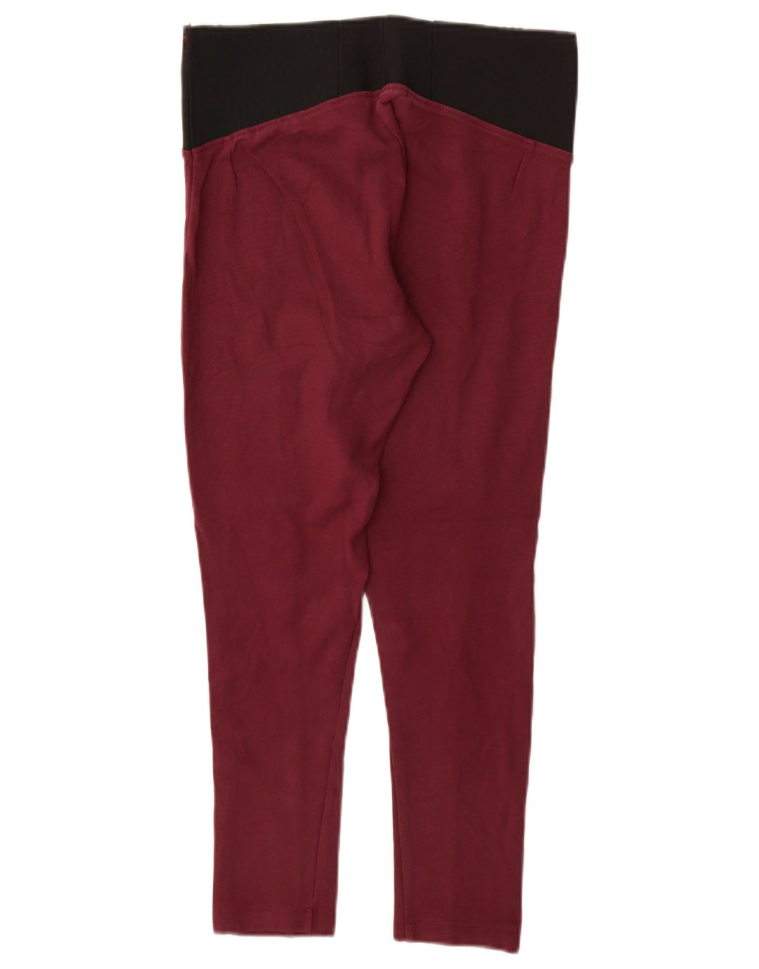 Marks & Spencer Leggings para mujer UK 42 Viscosa mediana burdeos