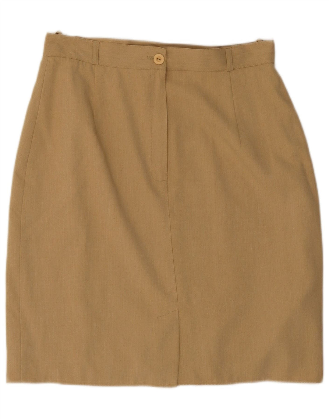 Falda Recta Mujer La Belle IT 42 Medium W30 Poliéster Beige