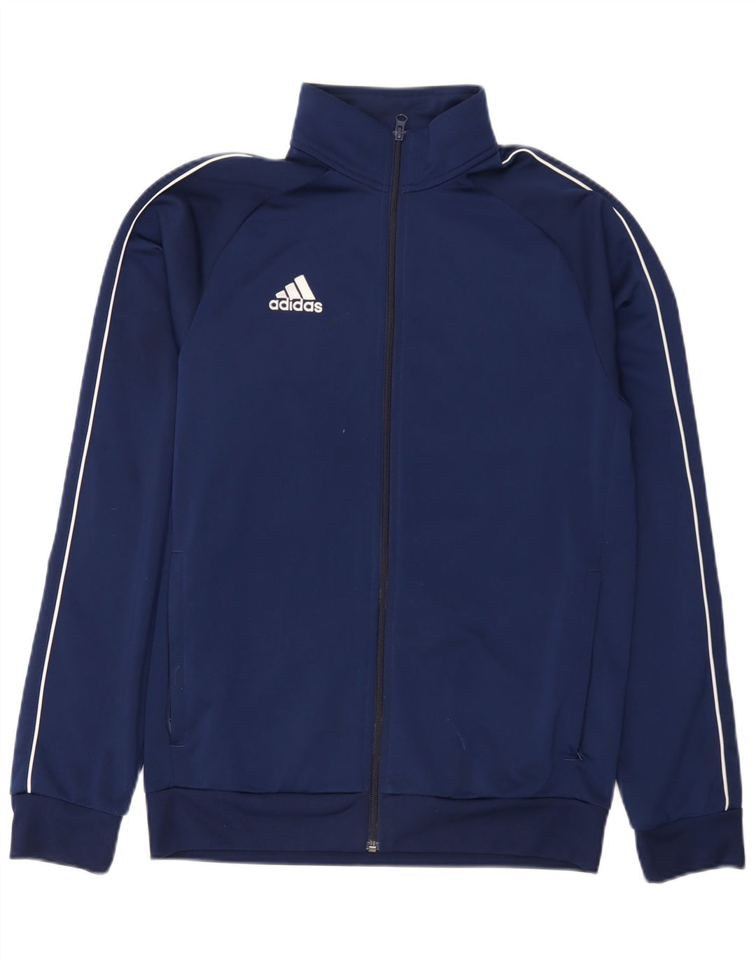 Adidas Hombre Chándal Top Chaqueta Mediana Azul Marino Poliéster