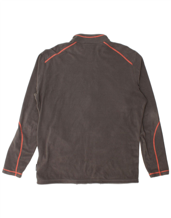 Jack Wolfskin Chaqueta Polar Hombre UK 44/46 XL Gris Poliéster