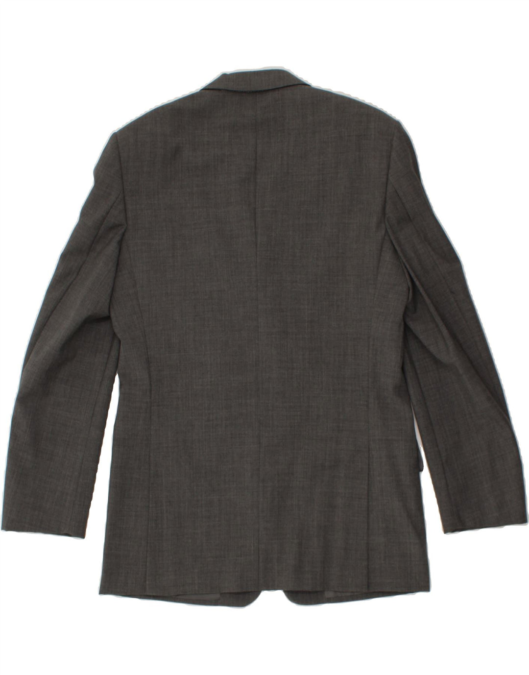 VALENTINO Conjunto de 2 piezas de 3 botones para hombre IT 48 Medium W38 L32 Lana virgen gris