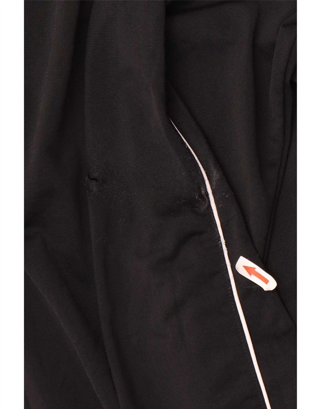 Adidas Hombre Chándal Top Chaqueta XL Negro Poliéster