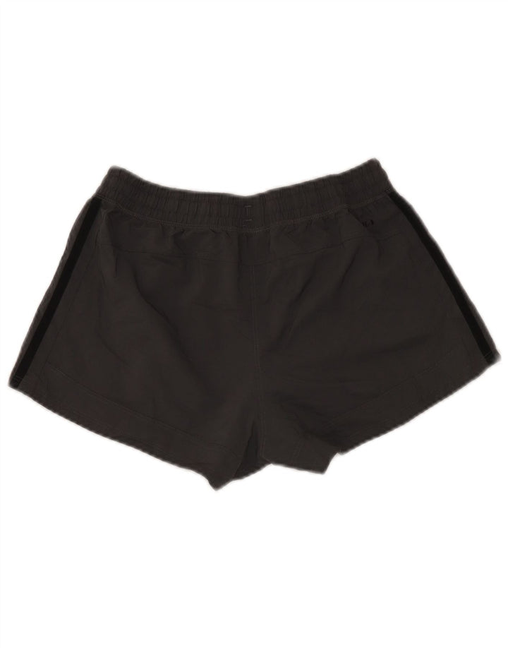 ADIDAS Mujer Aeroready Sport Shorts UK 8 Pequeño Gris Poliéster