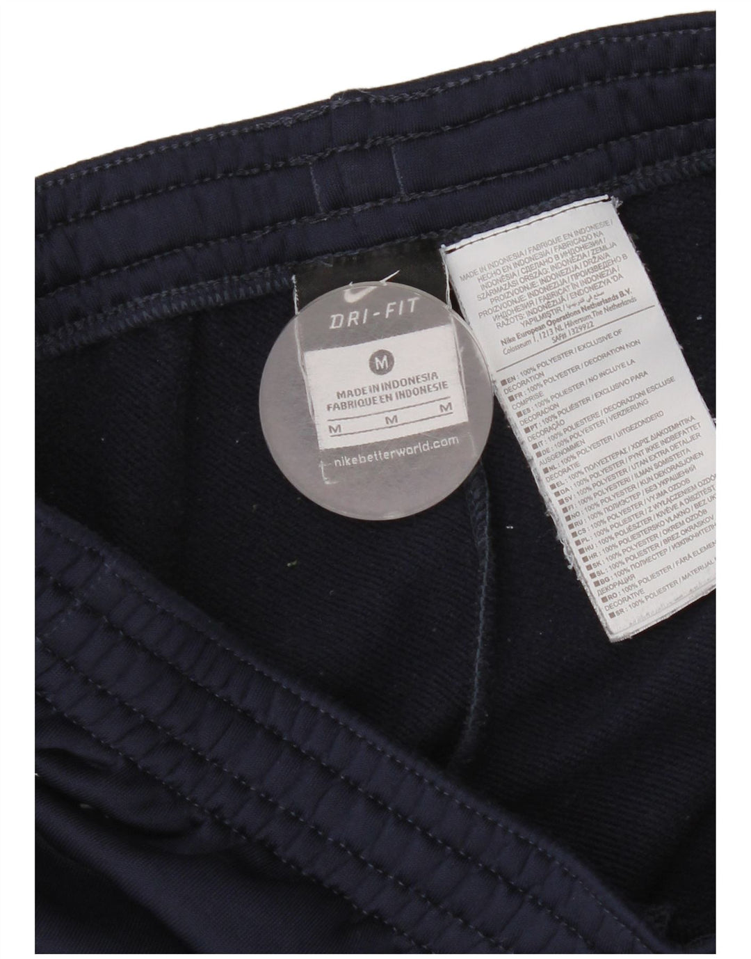 Pantalón De Chándal Nike Dri Fit Graphic Hombre Poliéster Azul Marino Mediano