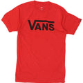 VANS Camiseta gráfica de corte clásico para hombre Top Small Red Cotton