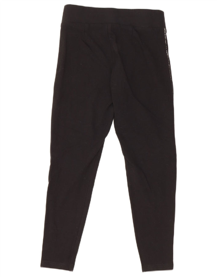 Marks & Spencer Leggings cortos para mujer UK 8 Small Viscosa negra