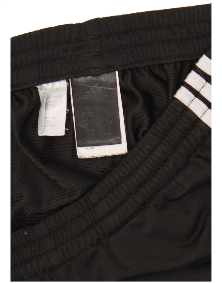 Adidas Pantalones de chándal para mujer UK 36/38 Small Negro Poliéster
