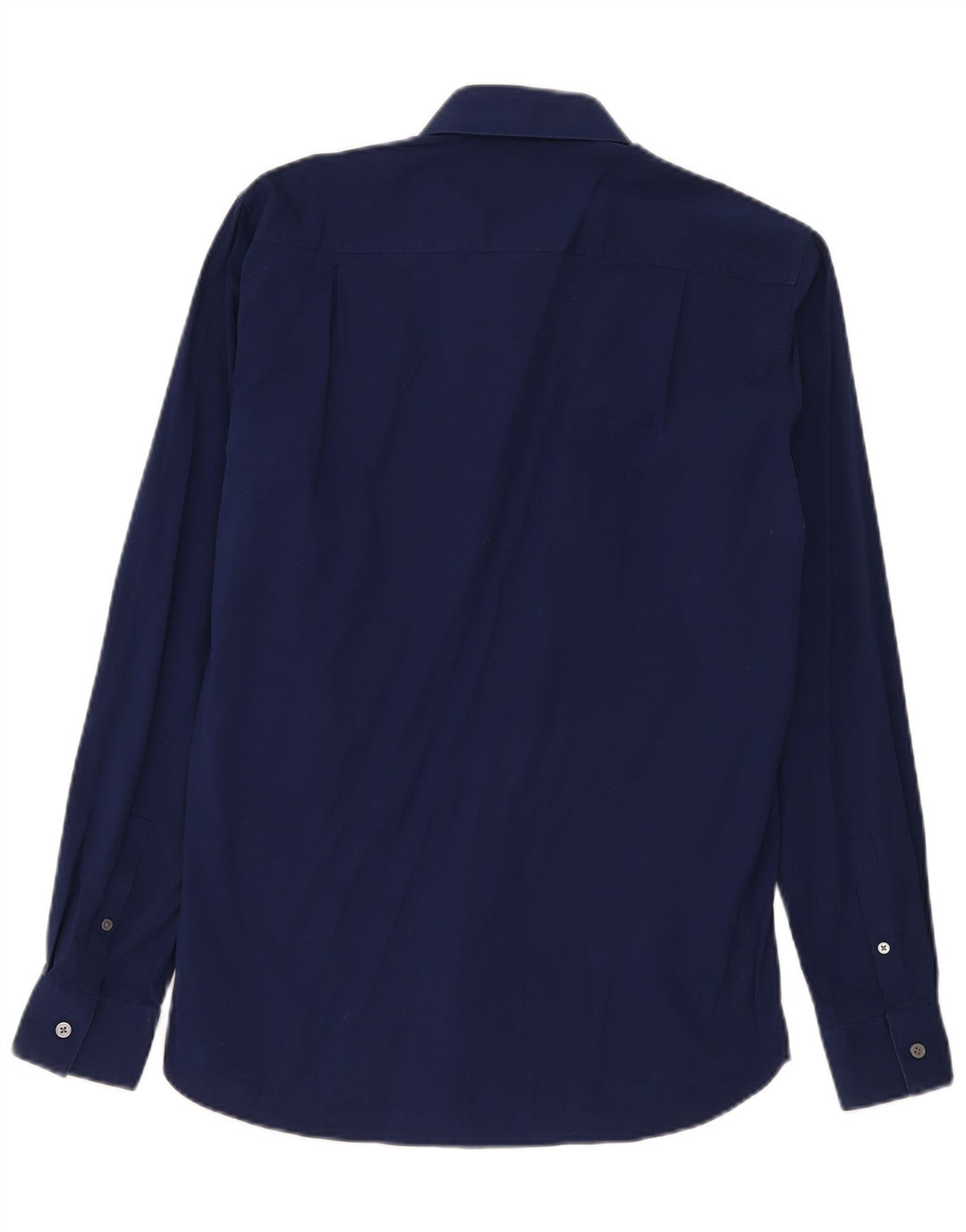 Camisa Dkny para hombre talla 16 grande algodón azul marino