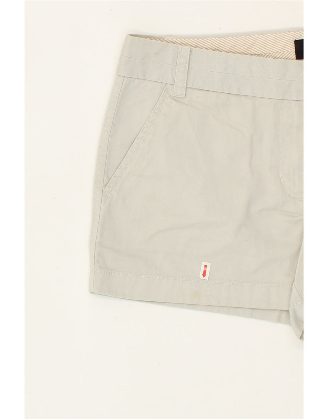 J. CREW Womens Chino Shorts US 10 Large W34 Grey Vintage J. Crew and Second-Hand J. Crew from Messina Hembry 