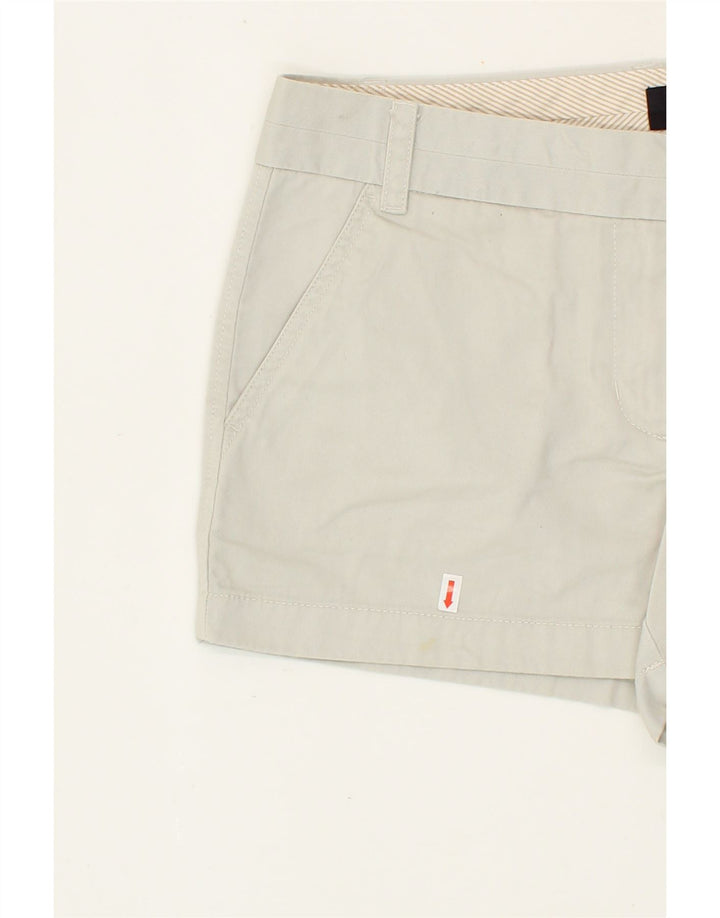 J. CREW Womens Chino Shorts US 10 Large W34 Grey Vintage J. Crew and Second-Hand J. Crew from Messina Hembry 