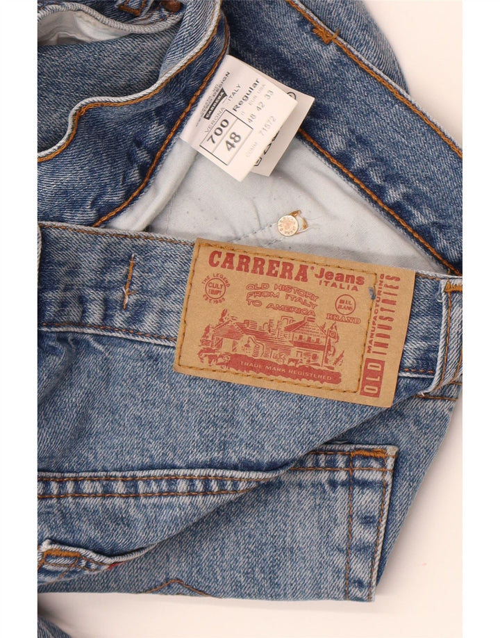Carrera Mens 700 Slim Jeans IT 48 Medio W32 L34 Algodón Azul