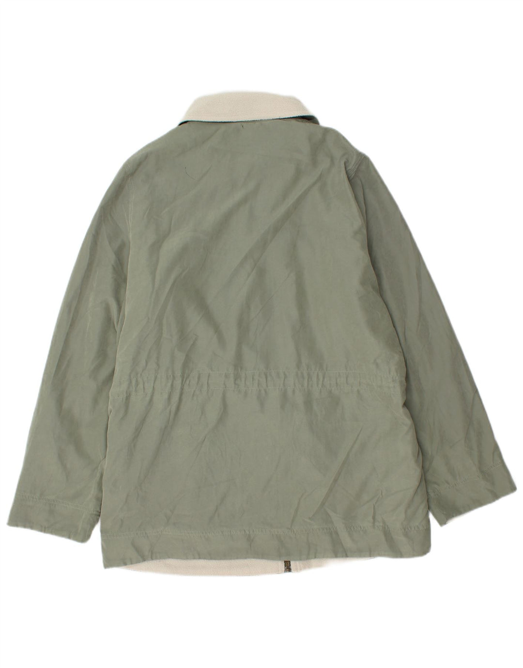 Marks & Spencer Chaqueta Parka Sherpa Extragrande para Mujer UK 40 Grande Verde