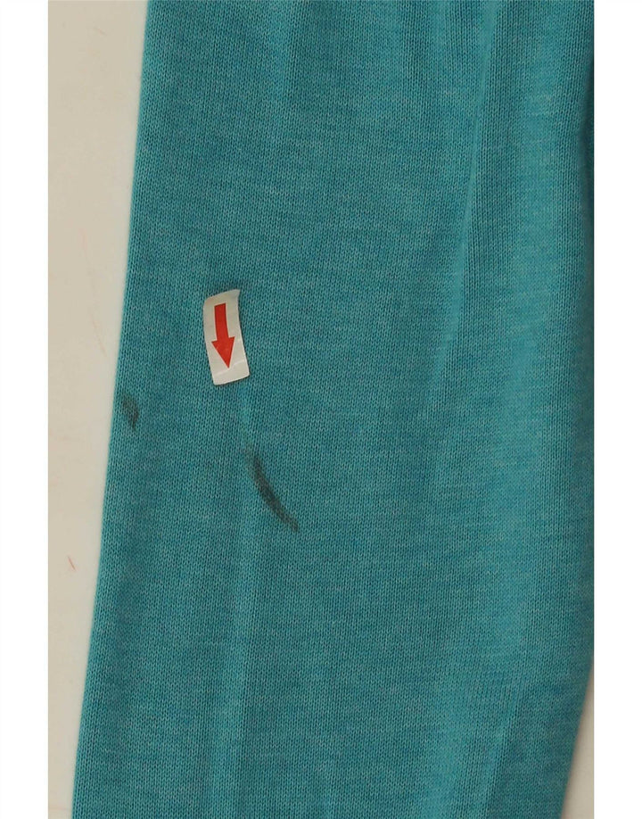 Tommy Hilfiger Jersey con Cuello Redondo para Hombre Algodón Turquesa Medio