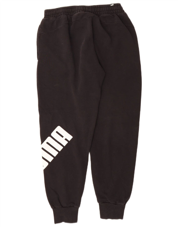 PUMA Pantalones de chándal con estampado gráfico Joggers Medium Black para hombre