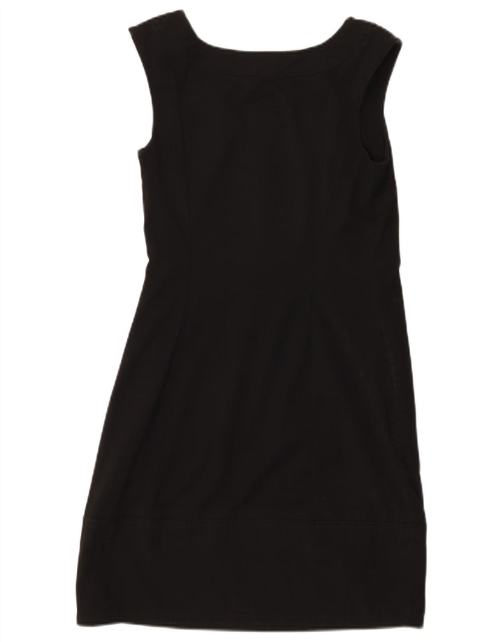 Calvin Klein Vestido sin mangas para mujer US 6 Mediano Negro Poliéster