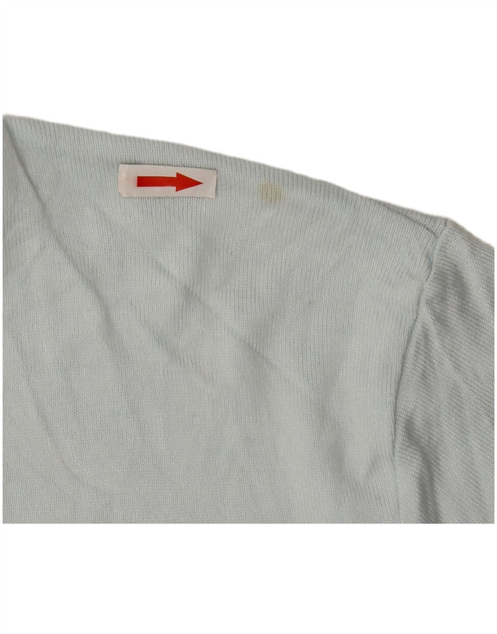 Zara Hombre Camiseta Top Grande Azul