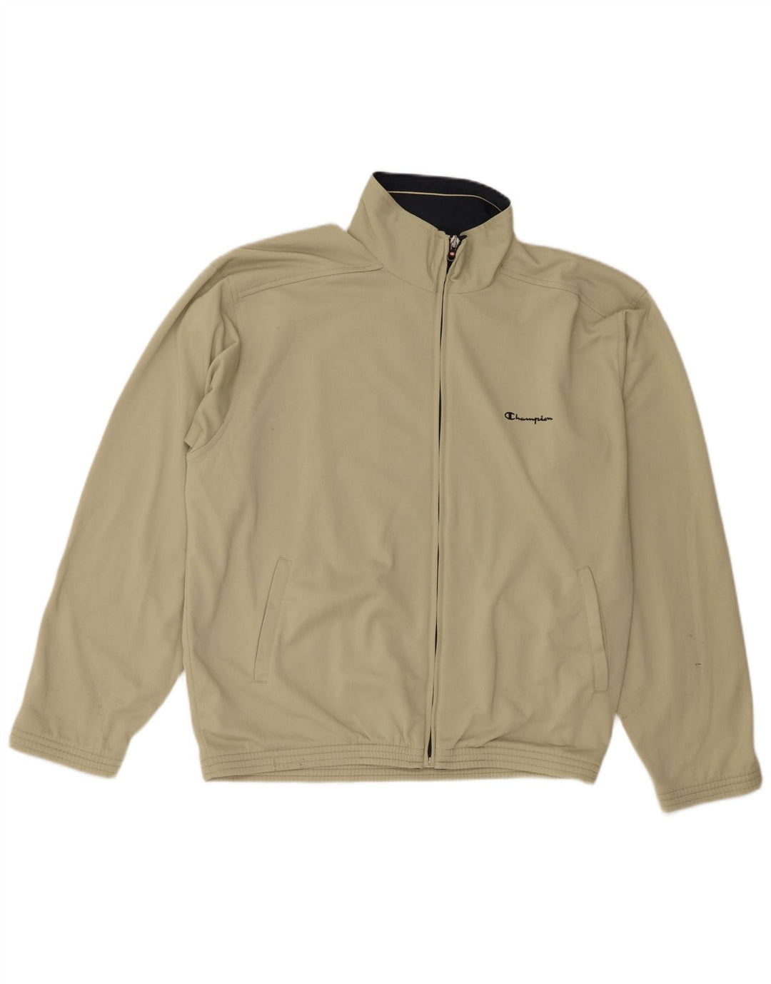 Champion Chaqueta De Chándal Para Hombre Grande Poliéster Caqui