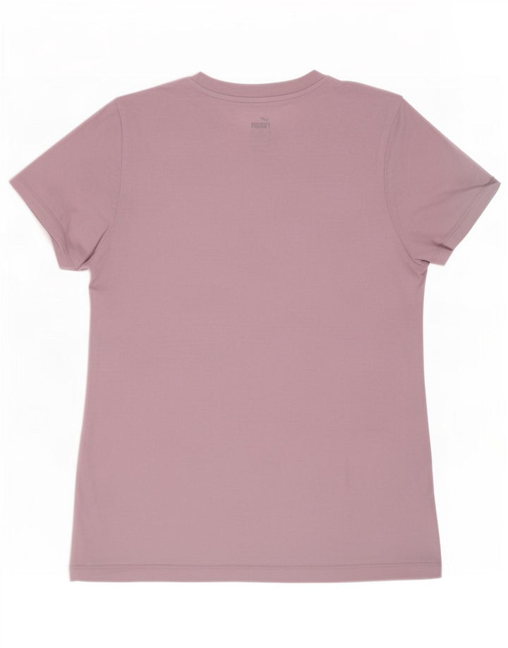Puma Camiseta para mujer Top UK 12 Medium Pink Colourblock