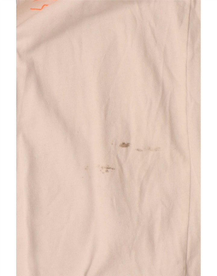 Fila Camiseta gráfica para hombre Top Small White Cotton