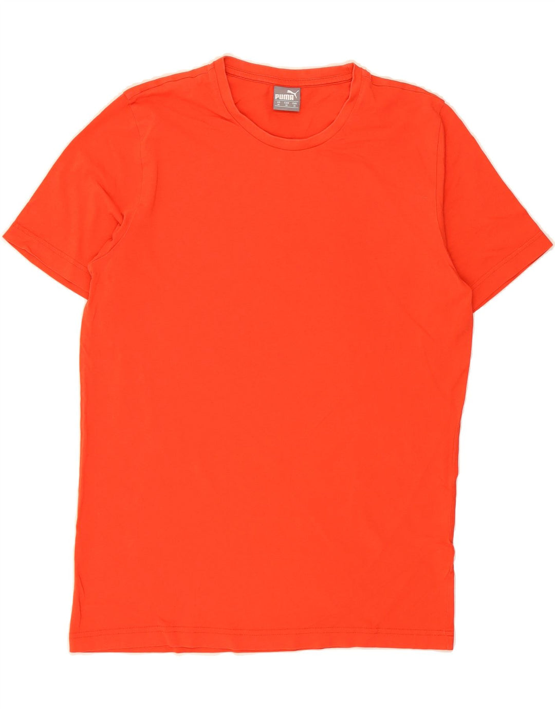 PUMA Mens T-Shirt Top Medium Orange Cotton Vintage Puma and Second-Hand Puma from Messina Hembry 