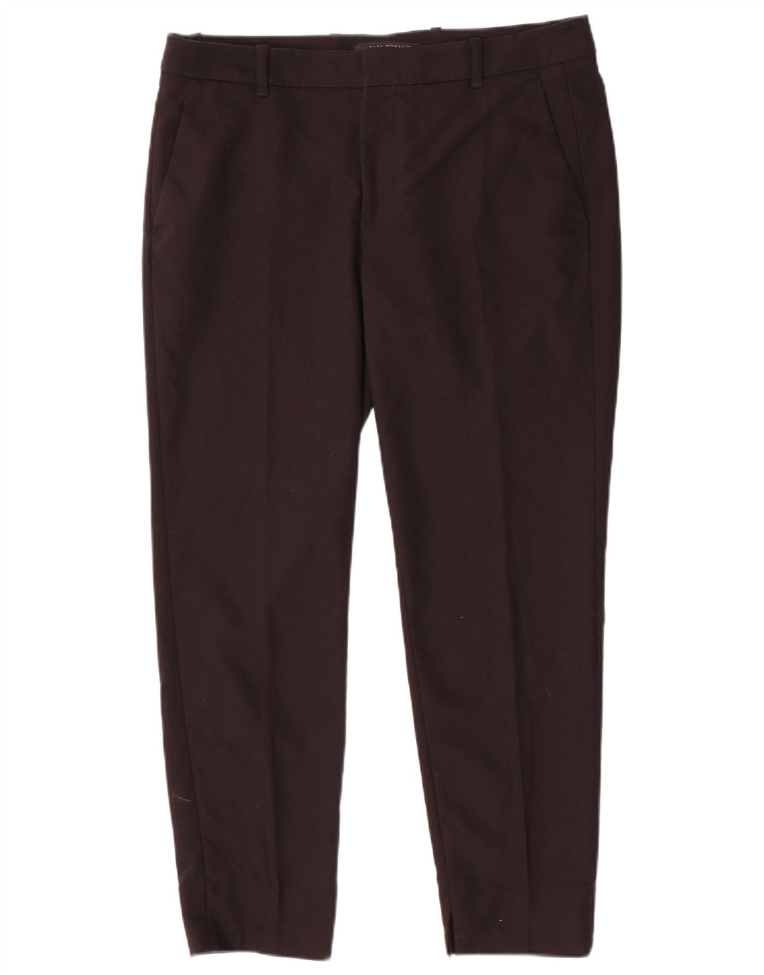 Zara Mujer Pantalón Chino Slim Grande W34 L27 Negro