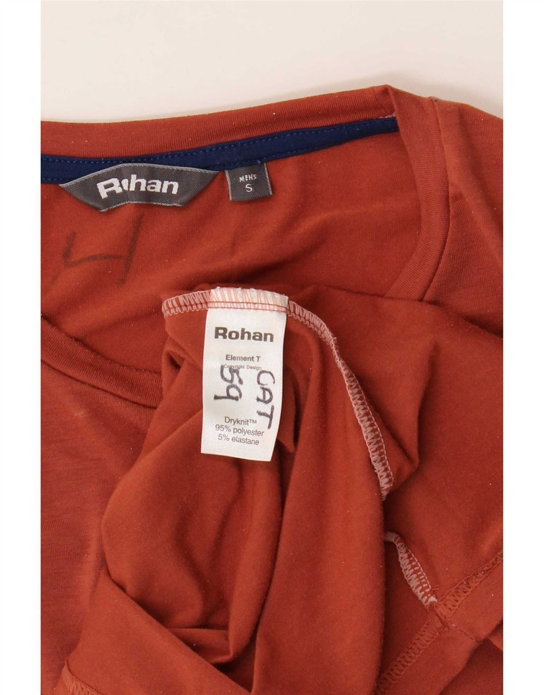 Rohan Camiseta Hombre Top Small Marrón Poliéster