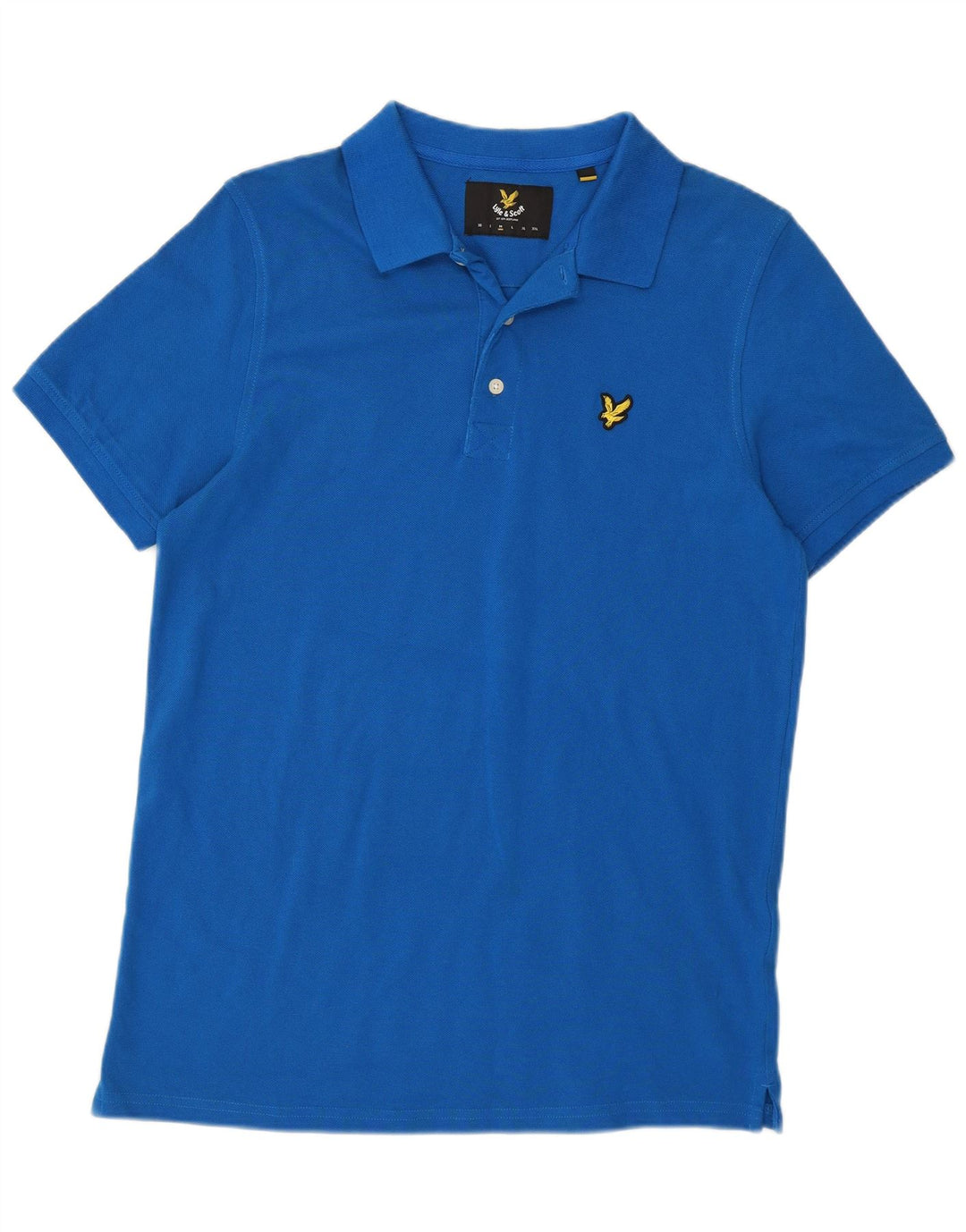 Lyle & Scott Polo Hombre Algodón Azul Medio