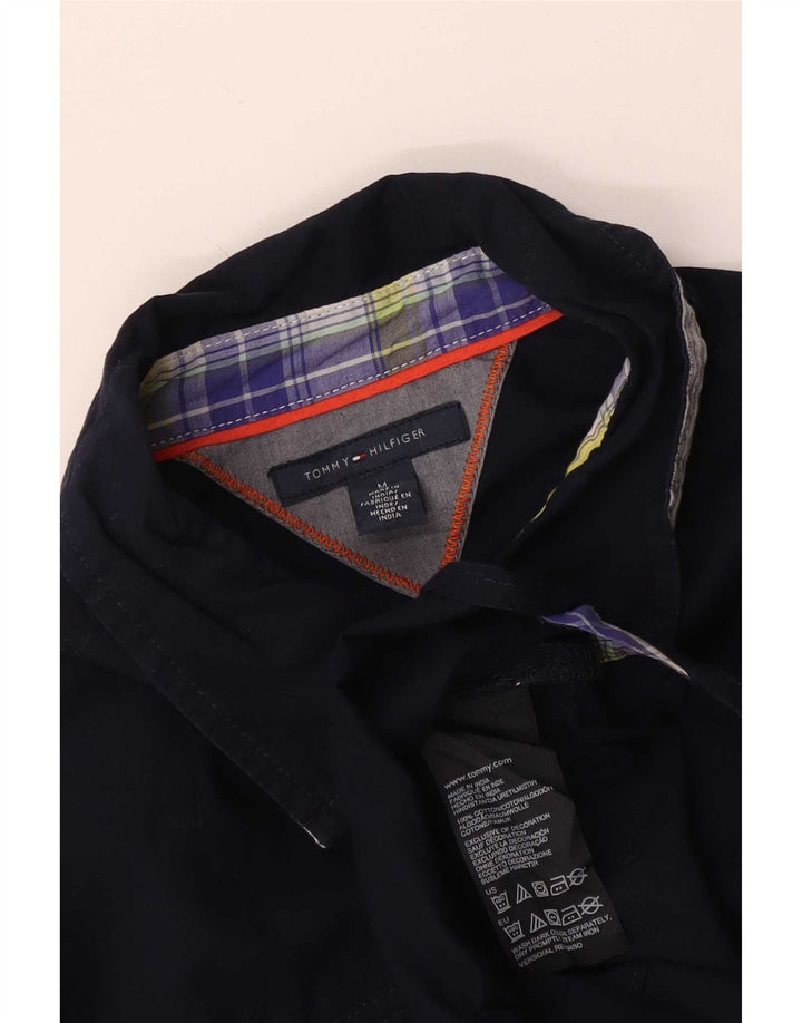 Camisa Tommy Hilfiger para mujer UK 12 Medium Azul marino Algodón