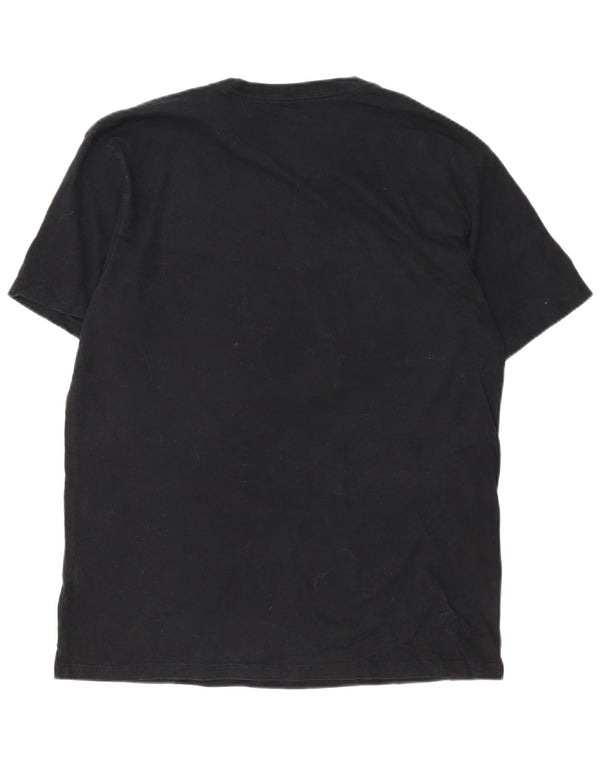 ARIAT Camiseta gráfica para hombre Top grande de algodón negro