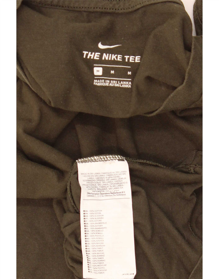 Camiseta Nike Hombre Top Medium Khaki Algodón