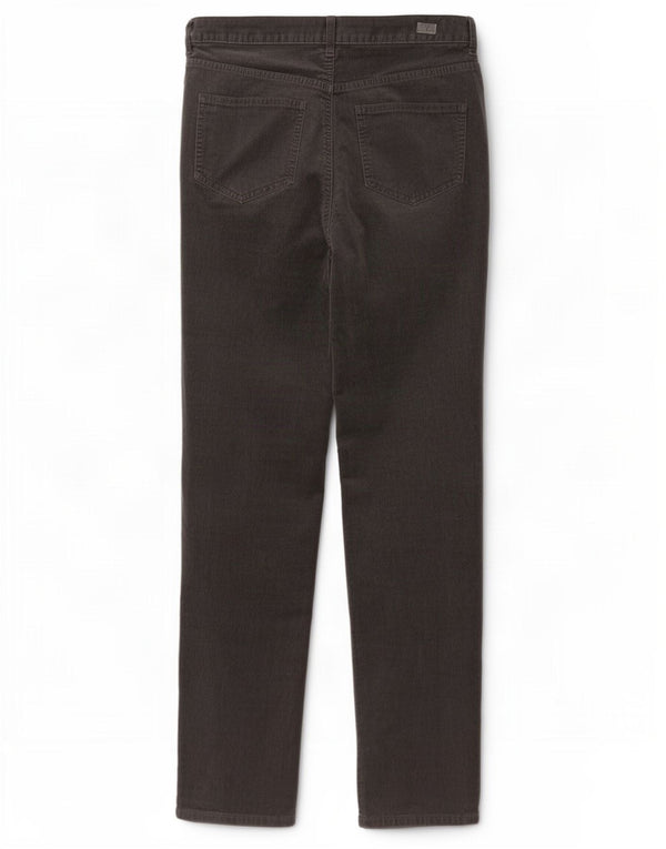 Marks & Spencer Pantalones de pana ajustados para mujer UK 40 Medium W28 L29 Gris