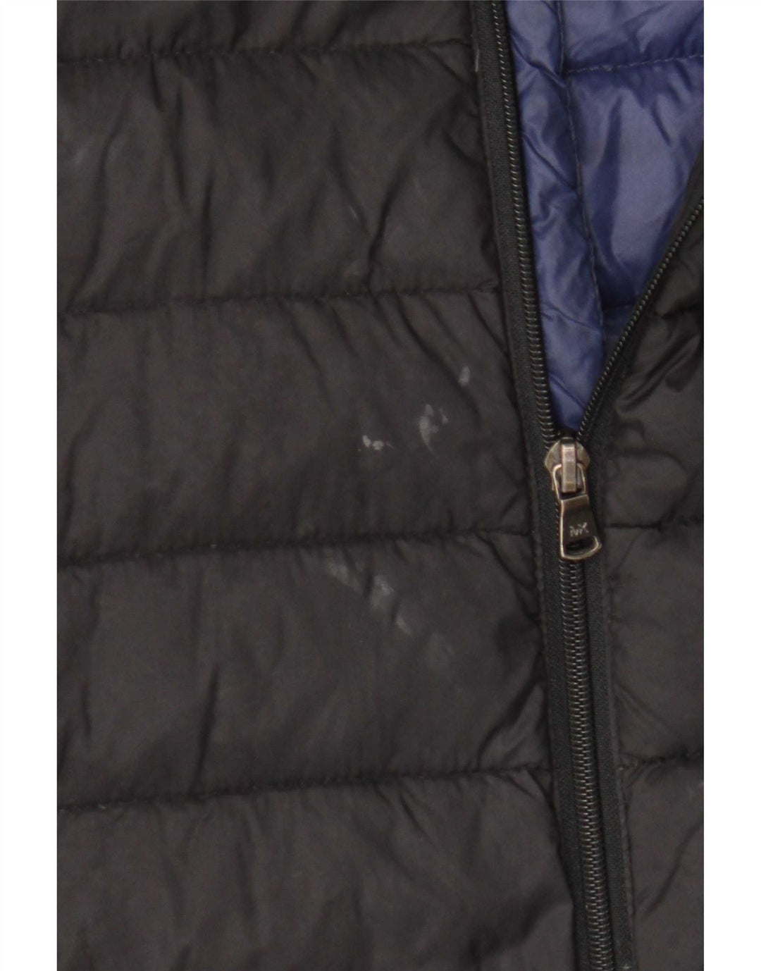 Michael Kors Chaqueta acolchada para hombre UK 38 Small Azul marino Nylon