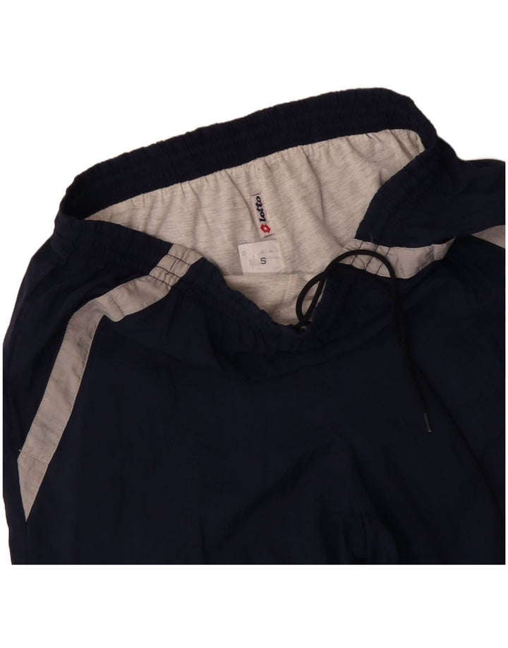 LOTTO Pantalón de Chándal Hombre Small Azul Marino Colorblock Poliéster