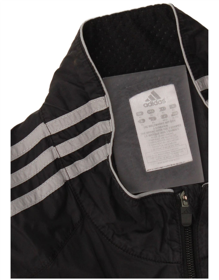 Adidas Hombre Chándal Top Jacket XL Negro Poliamida