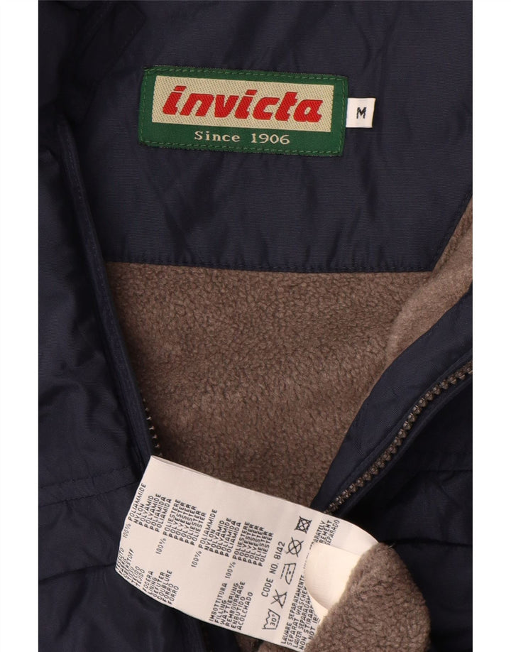 Chaqueta cortavientos para hombre Invicta UK 38 Medium Azul marino Poliamida