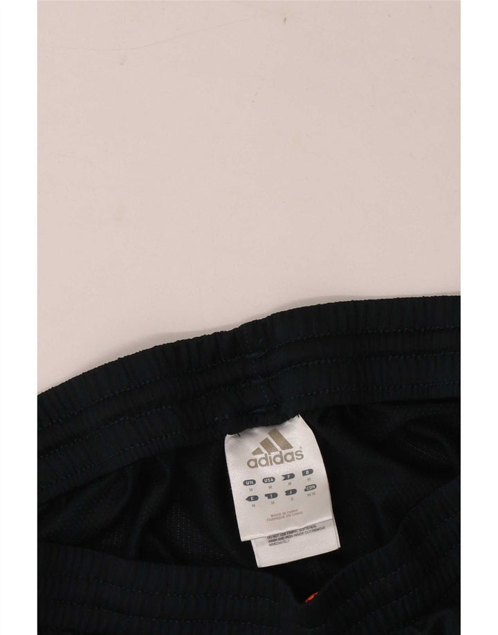 Adidas Pantalones cortos deportivos gráficos para hombre Poliéster azul marino medio