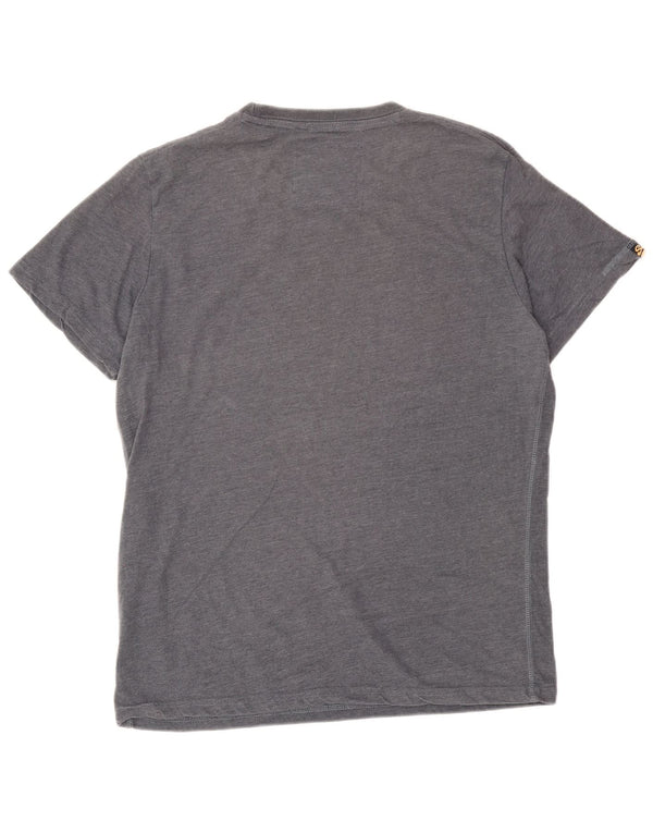 Superdry Camiseta Gráfica De Algodón Gris Medio Para Hombre