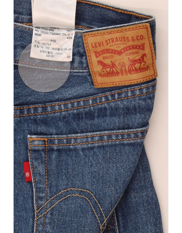 Minifalda Vaquera Levi's Mujer W30 Algodón Azul Medio