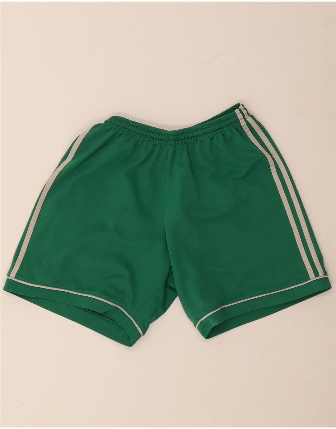 Pantalones cortos deportivos ADIDAS Climalite para hombre Poliéster verde medio
